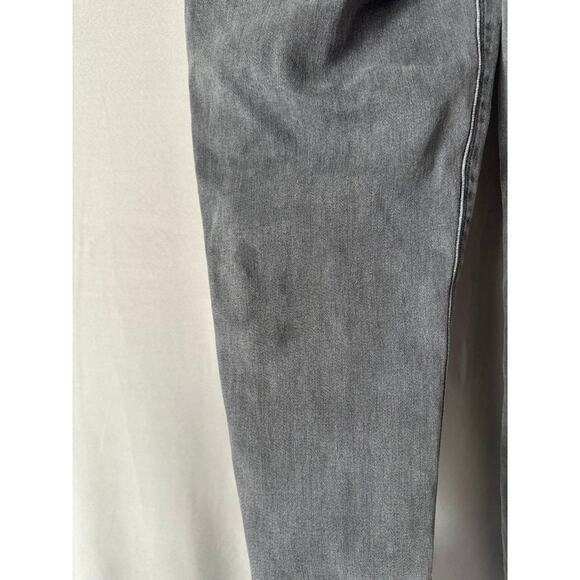 SPANX DISTRESSED ANKLE SKINNY JEANS LEGGINGS 20213R VINTAGE GREY SIZE Large - Picture 4 of 6